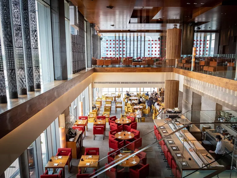 Zuma Dubai DIFC — contemporary Japanese izakaya with robata grill and glamorous atmosphere