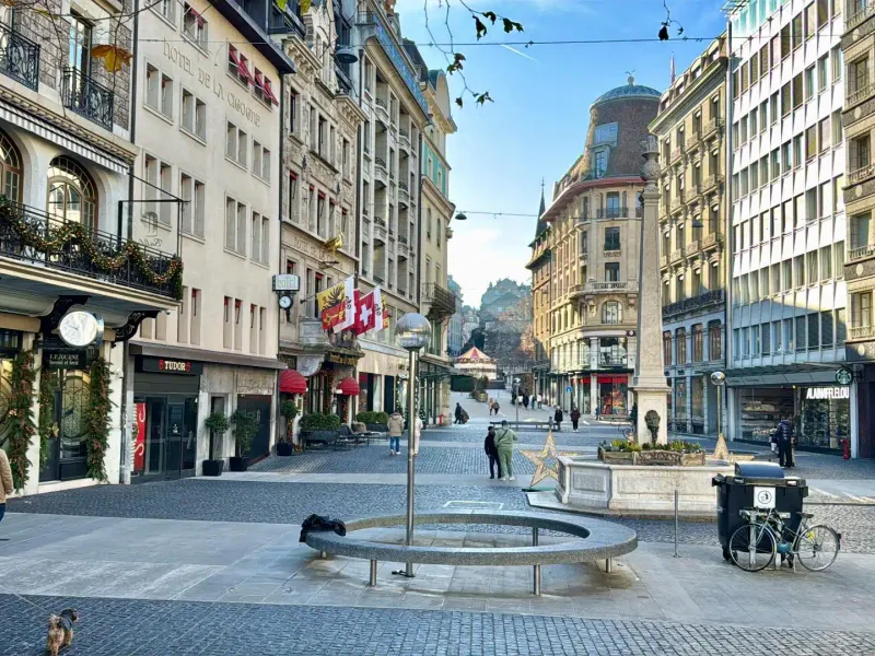 Private VIP Walking Tour Geneva Old Town — Cathedral Saint-Pierre and Reformation Wall with private historian