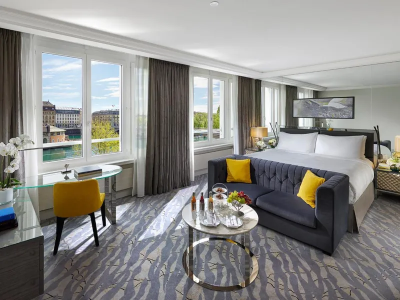 Mandarin Oriental Geneva — contemporary luxury hotel in the city centre with lakeside dining