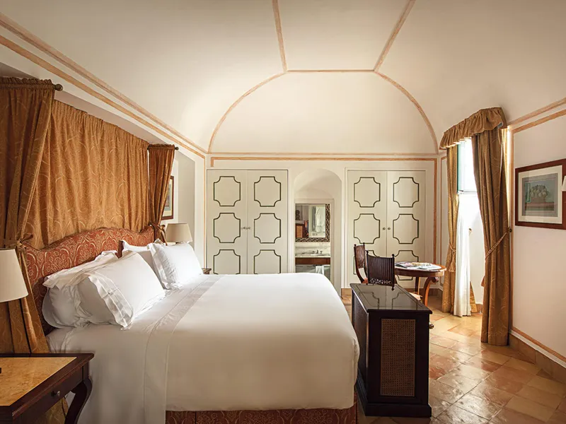 Belmond Hotel Caruso Ravello — restored 11th-century palazzo with infinity pool overlooking the Amalfi Coast