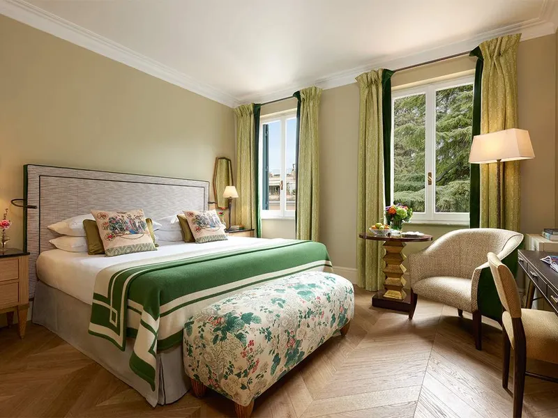 Hotel de Russie — Rocco Forte palace hotel with legendary secret garden on Via del Babuino