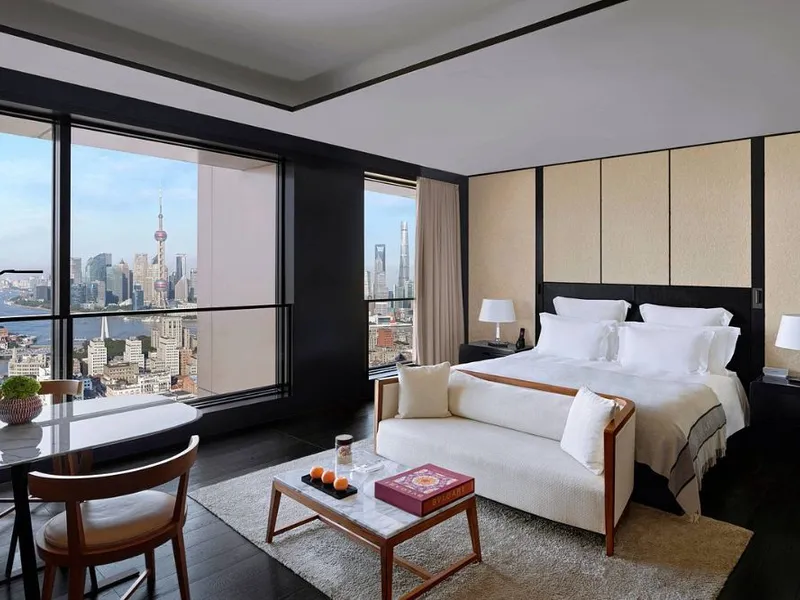 Bulgari Hotel Shanghai — ultra-luxury tower in Jing An district with glamorous interiors
