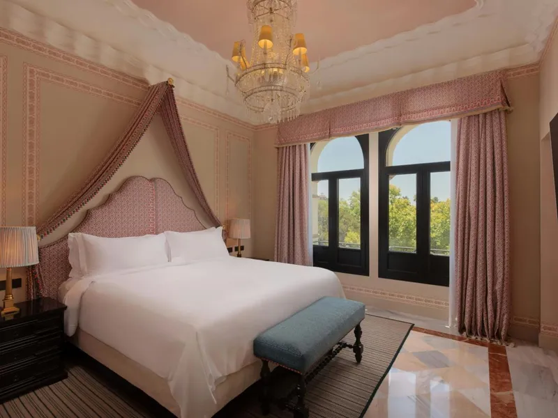 Hotel Alfonso XIII Seville — royal Mudéjar palace with stunning interior courtyard built for King Alfonso XIII